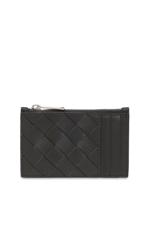 Black Leather card case. Bottega Veneta - Vitkac Italy